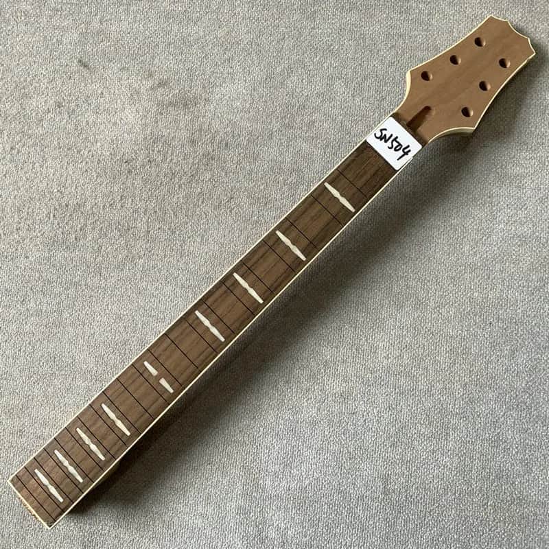 Mahogany Wood Set In Guitar Neck, Rosewood Fingerboard image 1