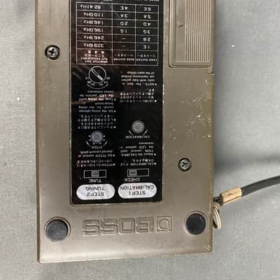 Boss TU-60 Vintage Guitar Tuner MIJ! Rare! 1980’s image 4