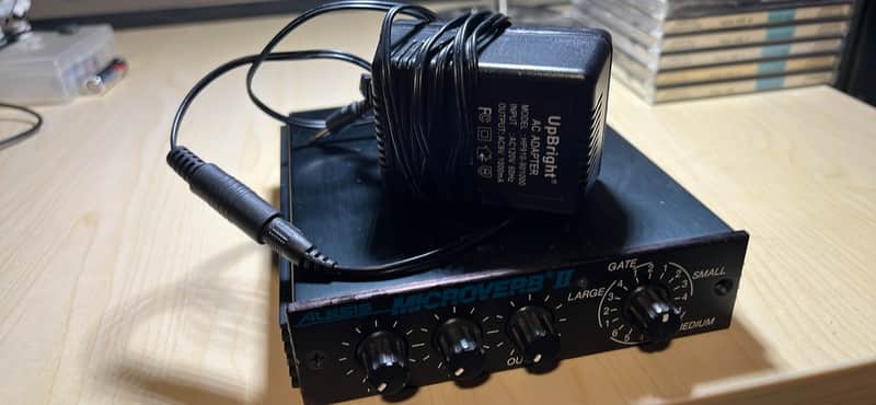 Alesis MicroVerb 2 1990s - Black image 1