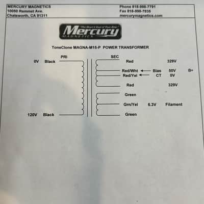 1964 Magnatone M15 Power Supply & Upgrade Kit image 6
