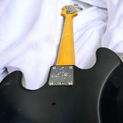 Fender Tony Franklin Unlined Fretless Precision, Black / Ebony *IN STOCK* image 18