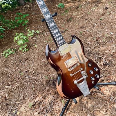Gibson ‘61 SG 2022 - Tobacco Burst Relic image 2