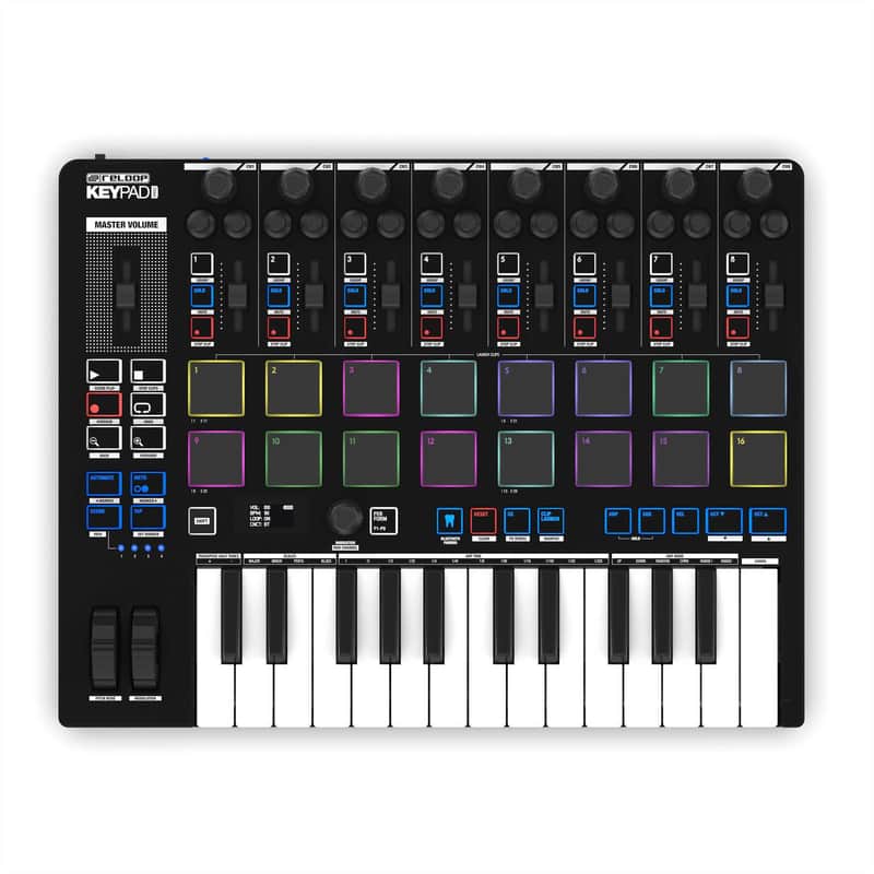 Reloop Keypad Pro 25-Key MIDI Controller 2025 - Present - Black image 1