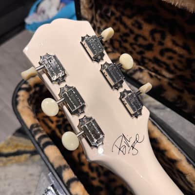 Epiphone Billie Joe Armstrong Signature Les Paul Junior Classic White image 8