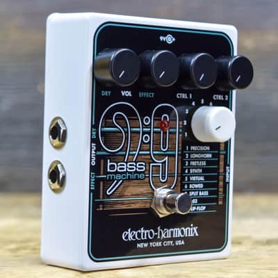 Electro-Harmonix Bass9 Bass Machine Nine Bass Sounds Simulator Effect Pedal image 3