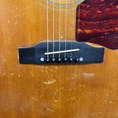 Vintage Gibson Custom J-50 Dreadnought Acoustic Guitar with Case Late 1960's image 9