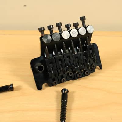 80’s Kramer Guitar Original 1984 Floyd Rose Tremolo Bridge Black Bild 5