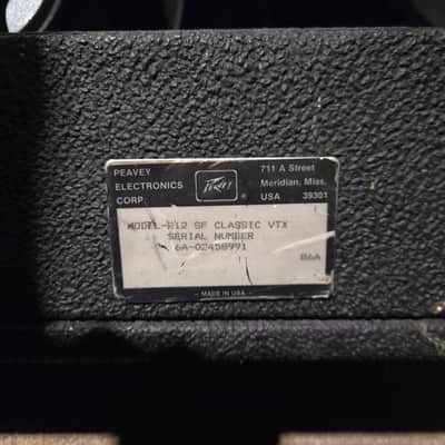 Peavey Classic VTX Series 65-Watt 2x12" Guitar Combo 1980s - Local Pickup Only image 3