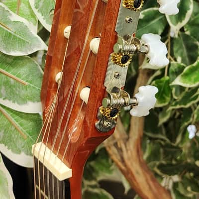 Denver DC12N-NAT 1/2 Size Nylon String Classical Guitar - Natural image 6