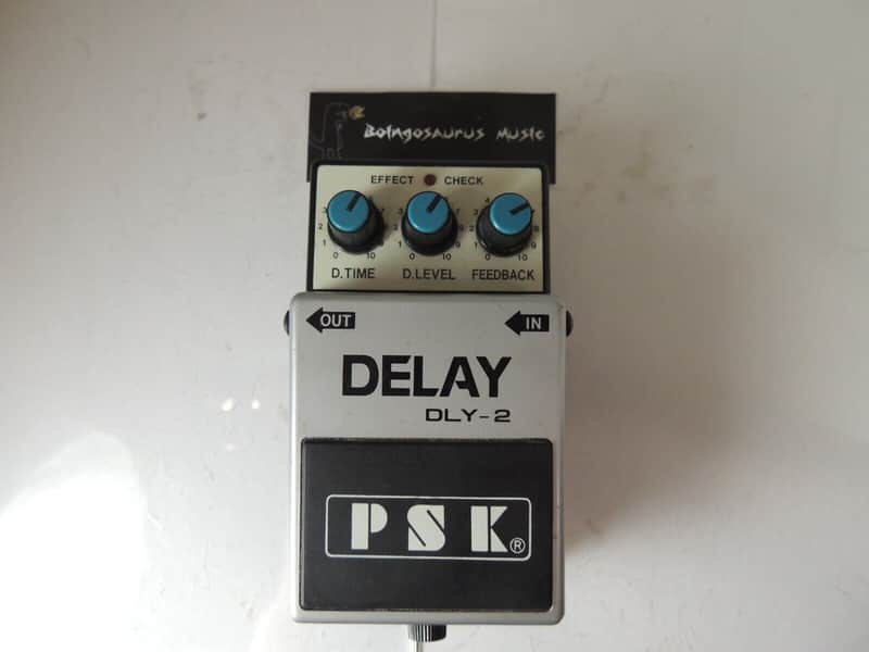 Vintage PSK DLY-2 Delay Effects Pedal Rare Free USA Shipping image 1