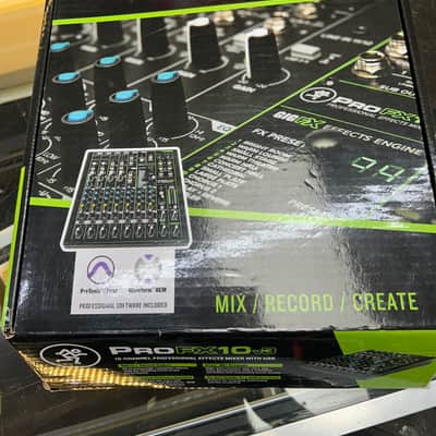 Mackie ProFX10v3 10-Channel Effects Mixer 2020 - Present - Dark Gray image 1