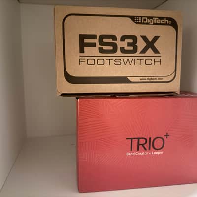 DigiTech TRIO Band Creator with FS3X 3-Button Footswitch 2010s - Grey image 3