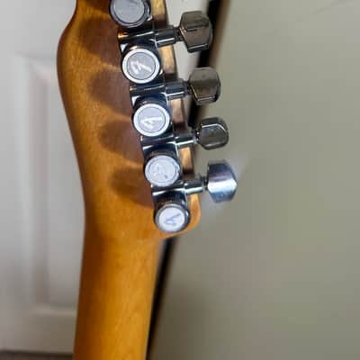Squier/Partscaster  Baritone Cabronita Tele Sunburst image 3