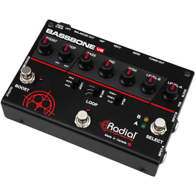 Radial Engineering Bassbone V2 Dual Channel Bass Preamp & DI Pedal image 3