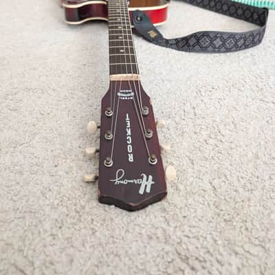 Harmony H53 Rocket 1959 - 1967 Red Sunburst image 11