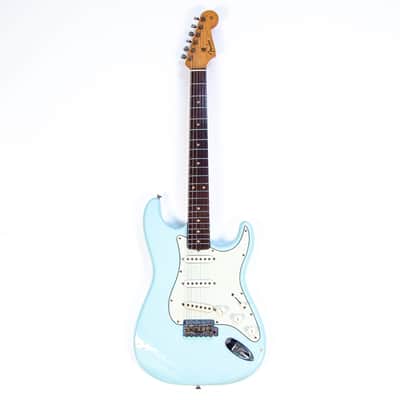 1962 Fender Stratocaster Daphne Blue Owned by Brian Setzer image 1