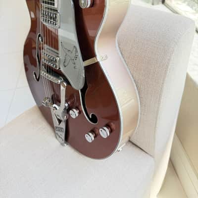 Gretsch G6136T-LTD Falcon 2021 Two Tone Copper/Sahara Metallic image 4