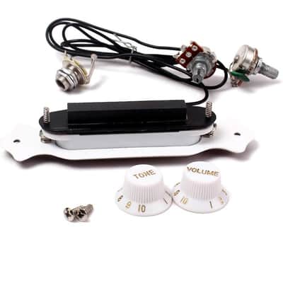 Alnicov Guitar Shell Sound Hole Magnetic Pickup with Tone Volume Knobs for 6 String Folk Acoustic Electric Guitar image 2