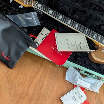 Fender Parallel Universe Volume II Maverick Dorado Fire-mist Gold image 6
