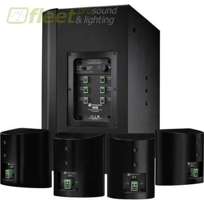 Electro-Voice EVID S44 SUBWOOFER + 4X SATELLITE SPEAKER PACKAGE (BLACK) image 2