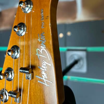 Harley Benton Fusion-III HSS Roasted Flamed Bengal Burst Electric Guitar image 8