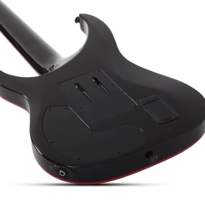 Schecter Sullivan King Banshee-7 FR-S Electric Guitar. Obsidian Blood image 12