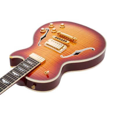 Gibson 2015 Les Paul Supreme Electric Guitar w/Case, Heritage Cherry Sunburst Perimeter, 15007XXXX image 2