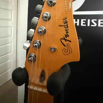 Fender American Ultra Jazzmaster with Maple Fretboard 2023 - Cobra Blue image 6