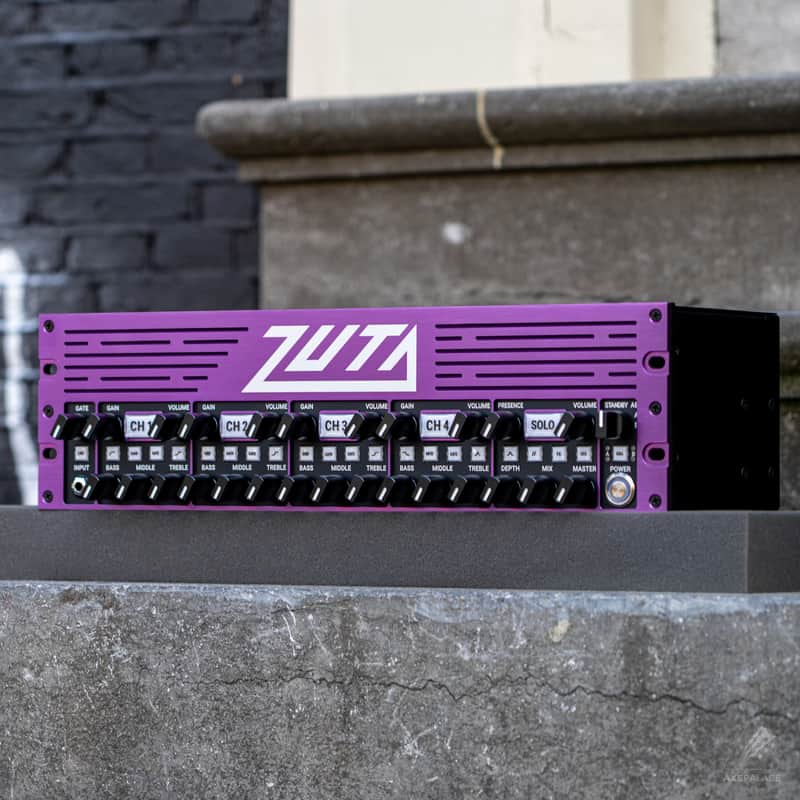 Zuta GBG120 Custom Purple Rackmount Tube Amplifier - 6L6/6CA7 Tubes 120W image 1