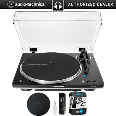 Audio-Technica Fully Automatic Wireless Belt-Drive Turntable +Mat +Cleaning + 2YR Warranty Pack image 1