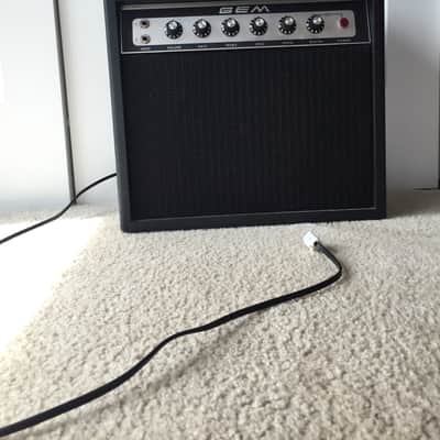 Gem/Rickenbacker Tr7 1970's-1980's Black image 2