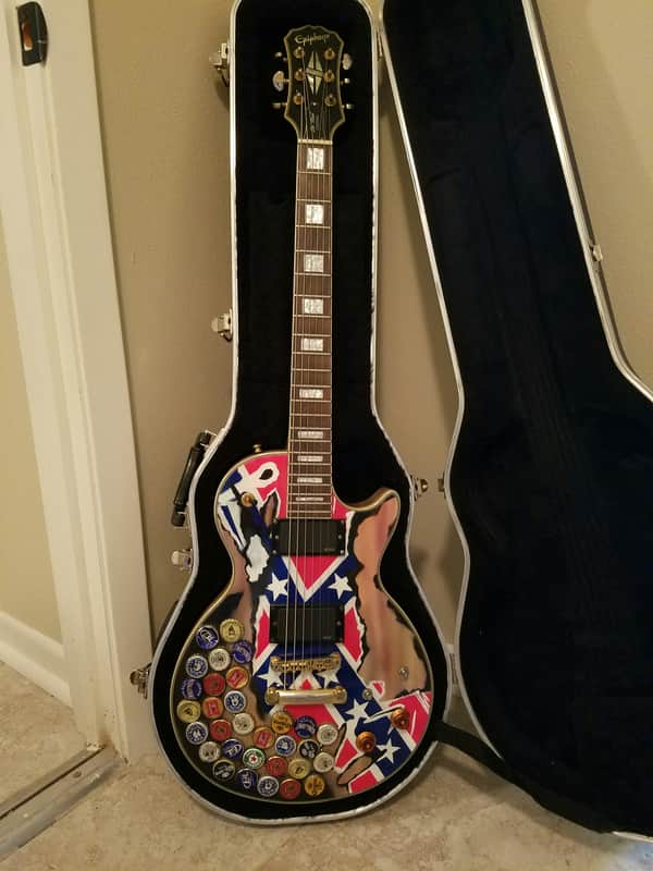 Epiphone Les Paul Custom Zakk Wylde Rebel | Reverb