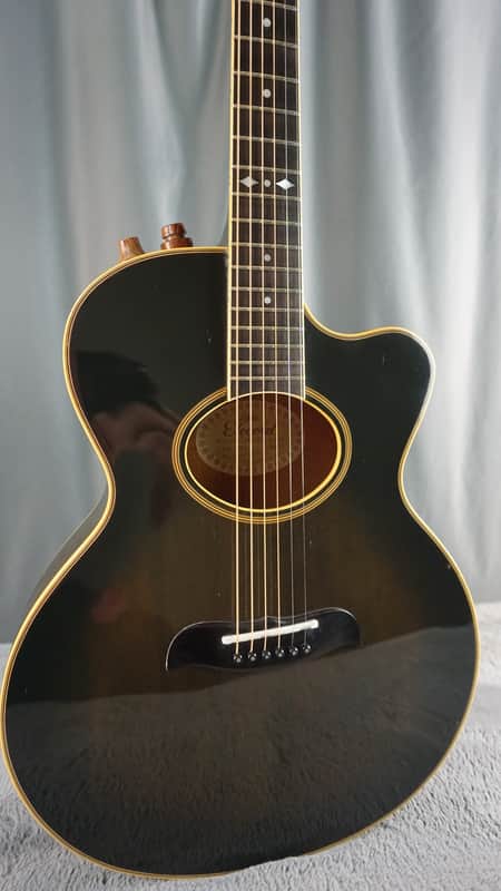 Aria Elecord FE-T65 Acoustic Electric Guitar MIJ Japan w/ OHSC & Paperwork image 1