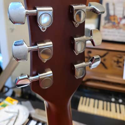 Daisy Rock SGS-DR6205 Deep Pink Sparkle Acoustic Guitar image 7