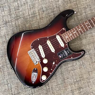 Fender American Professional II Stratocaster with Rosewood Fretboard in 3-Color Sunburst image 1