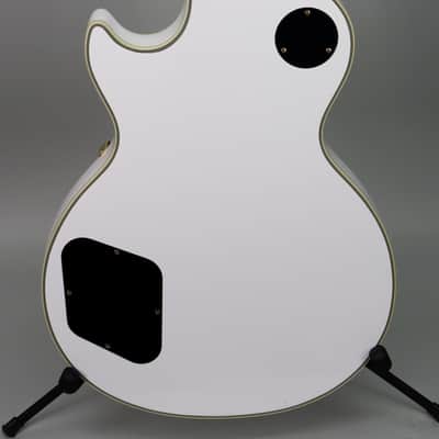Epiphone Inspired by Gibson Custom Les Paul Custom Alpine White image 8