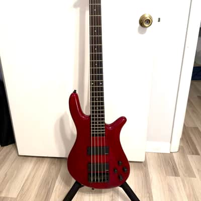 Spector NS2000/5 1999 - Transparent Red image 1