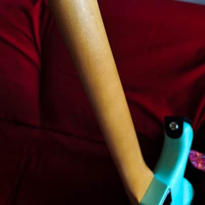 Fender Noventa Stratocaster Surf Green - immaculate image 9