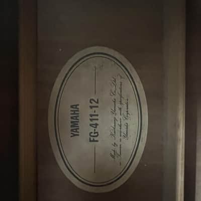 Yamaha Guitar - Acoustic FG-411-12 image 5