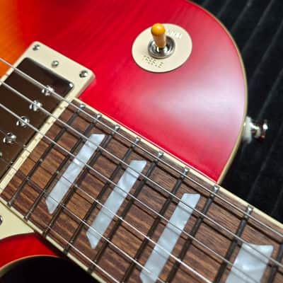 Epiphone '59 Les Paul Standard Outfit 2020 - 2025 - Aged Dark Cherry Sunburst image 12