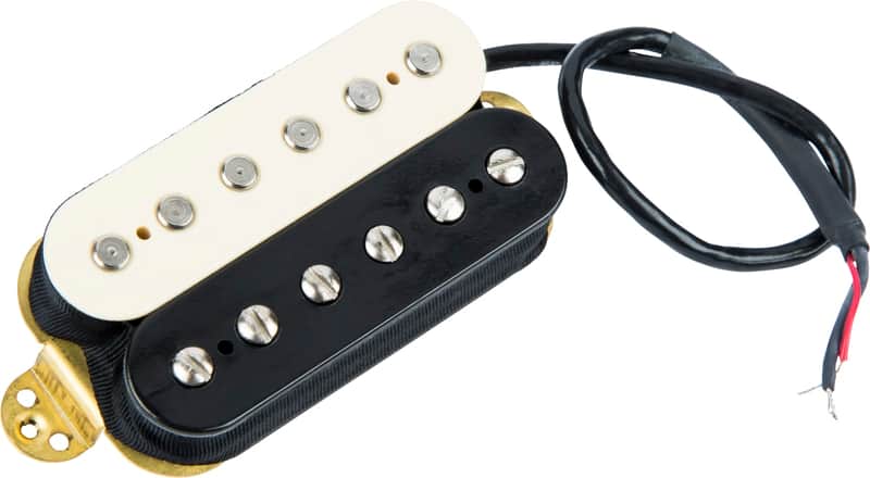 EVH Wolfgang Neck Humbucker Pickup - Black and White-NEW image 1