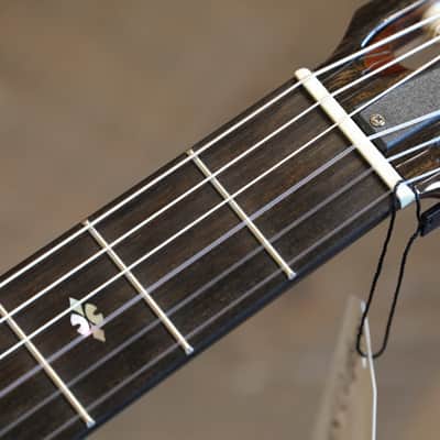 Unplayed! 2019 Taylor 712e-N 12 Fret Nylon Acoustic Guitar Sunburst + OHSC image 10