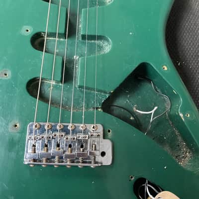 1979 Fender Stratocaster with Rosewood Fretboard Refin Green W/OHSC image 16