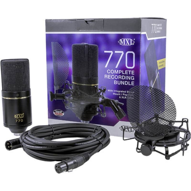 MXL 770 Condenser Microphone Bundle image 1