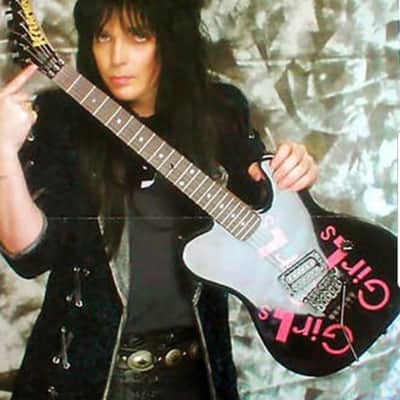 Kramer Mick Mars Telecaster Telecaster/Baretta 80's Black image 24