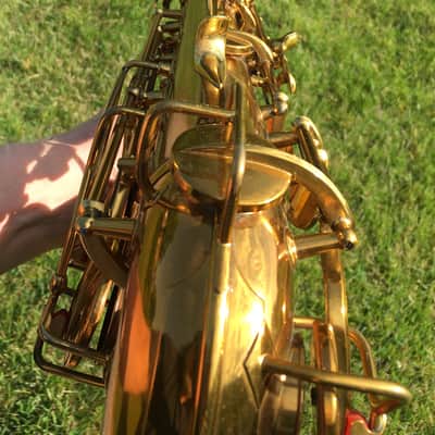 SUMMER DEAL CONN SAXOPHONE 6M VIII MATCHING VII NECK 1941 NAKED LADY ORIGNAL FINISH SWEET ORIGINAL CASE RECENTLY SERVICED DID NOT NEED ANYTHING PLAY TESTED image 12