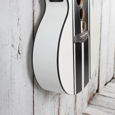 Schecter DJ Ashba Acoustic Electric Guitar Solid Spruce Top Satin White Finish image 12