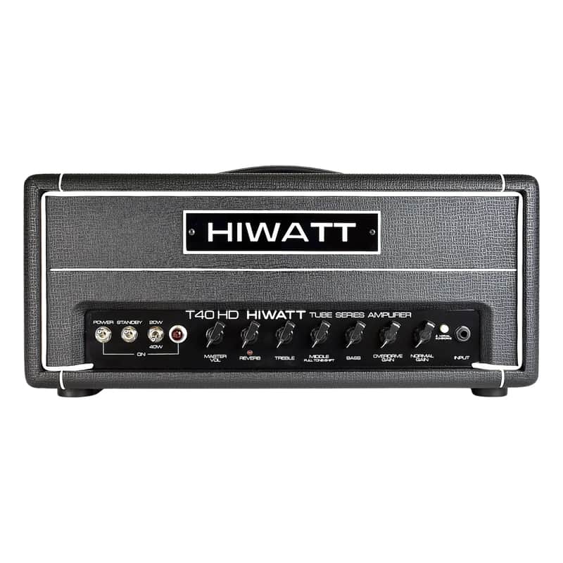 Hiwatt T40 HD 2-Channel 40-Watt Guitar Amp Head image 1
