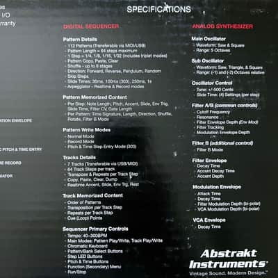 Abstrakt Instruments Avalon Synthesizer 2024 - White image 17