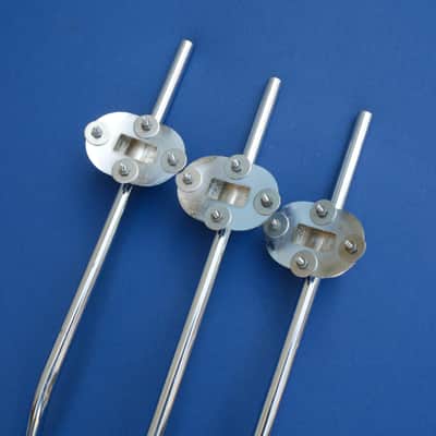 Rogers Memrilock Floor Tom Legs + Brackets Set Of 3 Big R XP8 image 10
